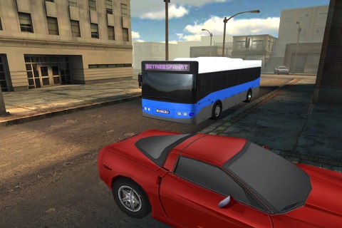 City Bus Traffic Racing -  eXtreme Realistic 3D Bus Driver Simulator Game PRO screenshot 3