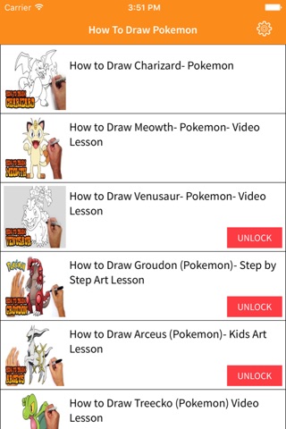 How To Draw - Learn to draw Pokemon and practice drawing in app screenshot 2