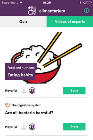 Alimentarium Quiz screenshot 2