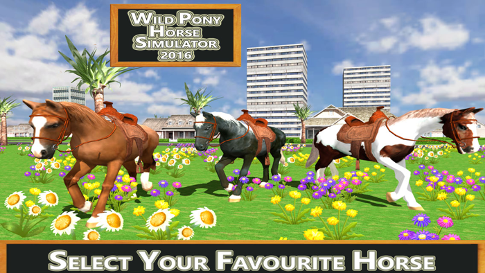 Wild Pony Horse Simulator 2016