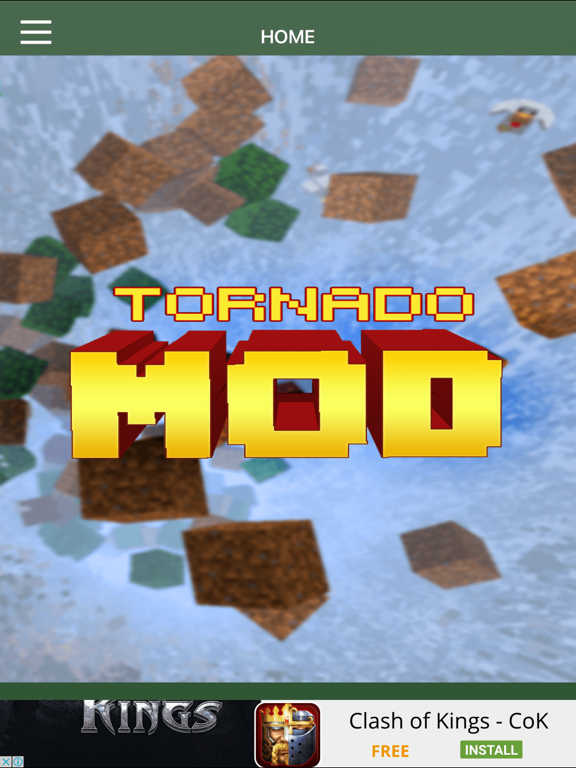 TORNADO MOD - Tornado Mod For Minecraft Game PC Pocket Guide Editionのおすすめ画像1