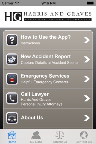 Harris & Graves, P.A. Injury Help App screenshot 2