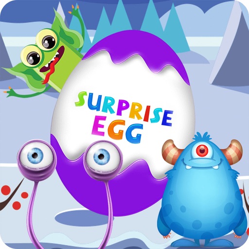 Surprise Eggs Monster Toys iOS App