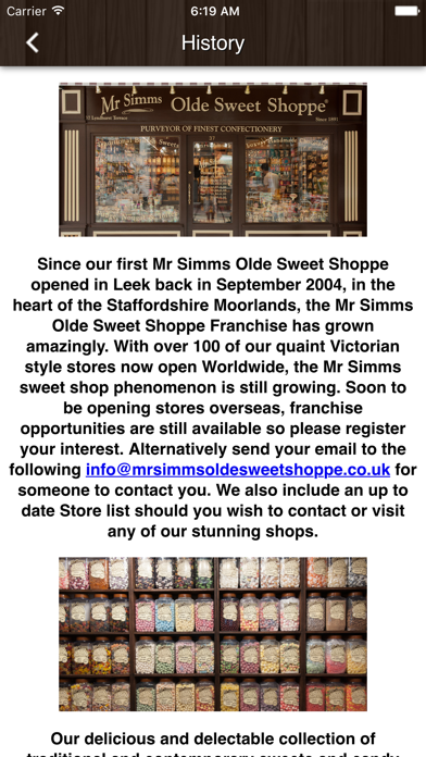 How to cancel & delete Mr Simms Olde Sweet Shoppe from iphone & ipad 2