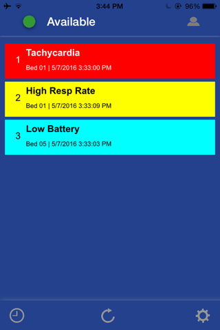 Bernoulli Mobile Alerts screenshot 2
