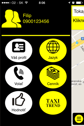 Taxi Trend Bratislava screenshot 2