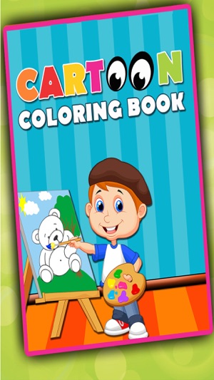 Cartoon Coloring Book - Free Coloring Bo
