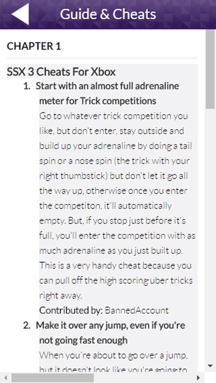 PRO - SSX 3 Game Version Guide
