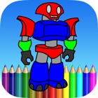 Robot Coloring Book For Kids