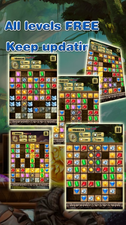 Gem Quest - Jewel Games Puzzle screenshot-3