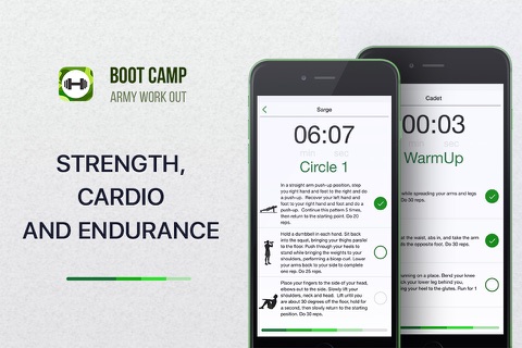 Boot Camp - Army Workout PRO screenshot 3