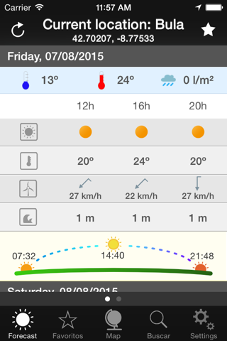 MeteoSIX screenshot 3