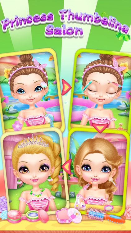 Princess Thumbelina Salon screenshot-3