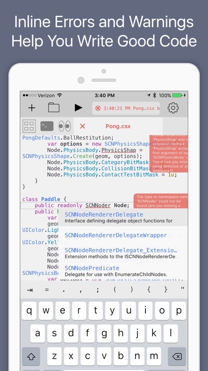 Continuous .NET C# and F# IDE