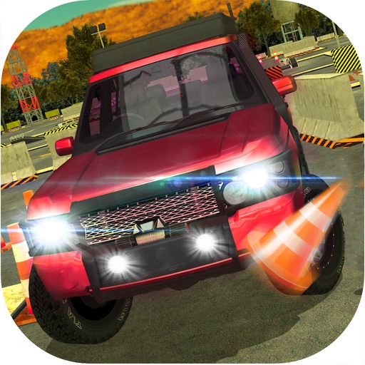 Jeep Drive Rally Traffic Parking Simulator - Real car Driving Test Racing Game PRO