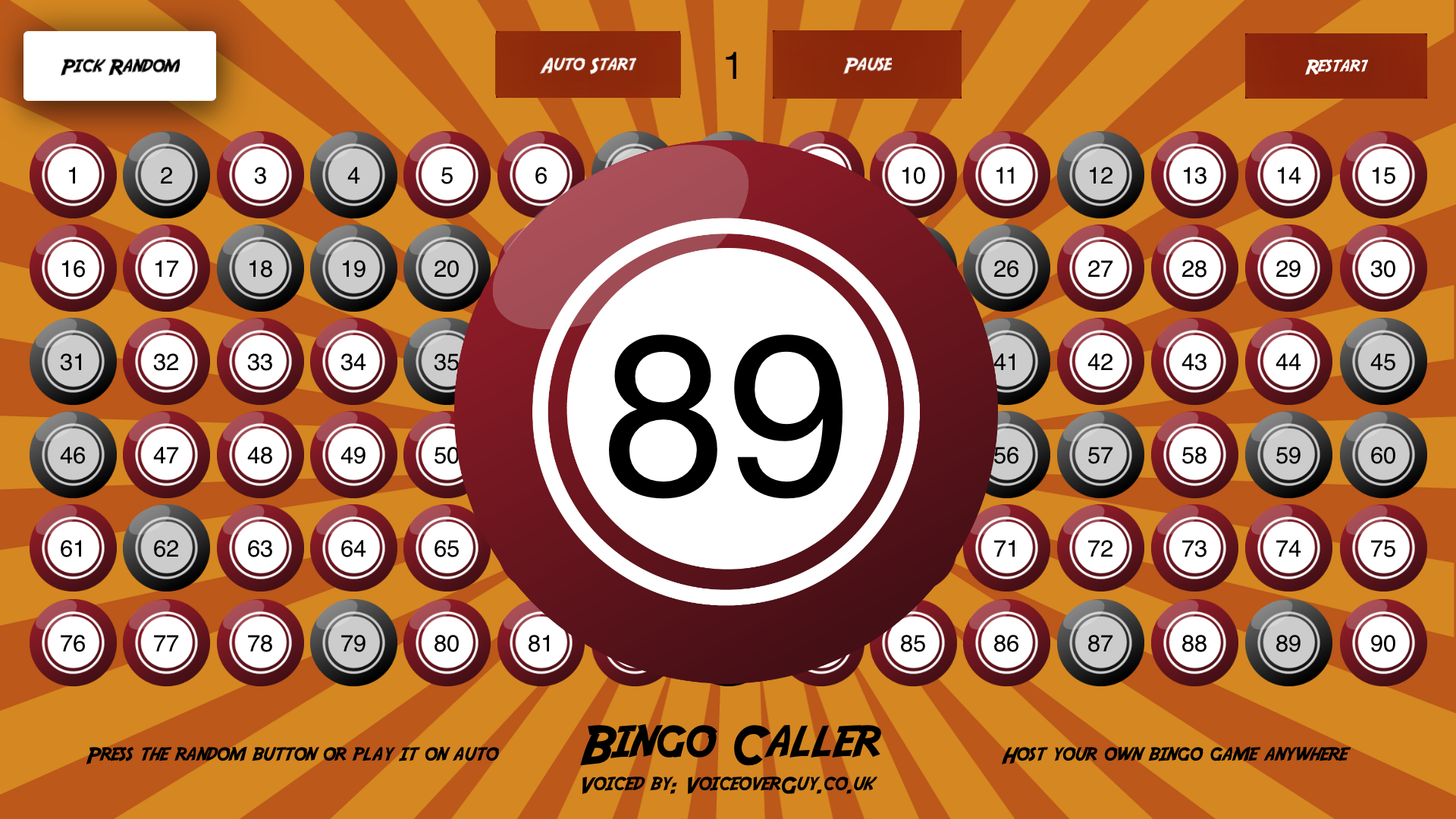 Bingo Caller - Movie Trailer Voice screenshot 15