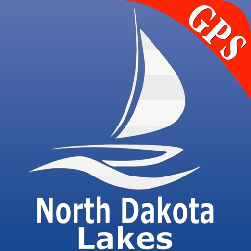 North Dakota Lakes GPS Nautical charts
