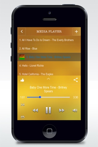 Music4U Player screenshot 2