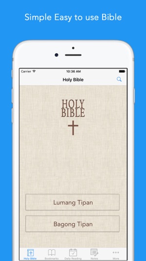 Tagalog Bible (Ang Biblia): Easy to use Bible App in Flipino(圖1)-速報App