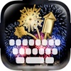 Keyboard – Fireworks : Custom Color & Wallpaper Keyboard Themes in The Real Firecracker Magic Collection