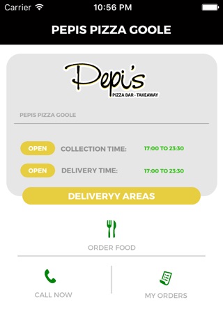 PEPI'S PIZZA GOOLE screenshot 2