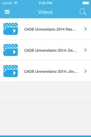 CADE Universitario 2015 screenshot 4