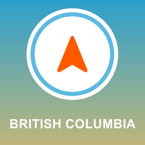 British Columbia, Canada GPS - Offline Car Navigation icon