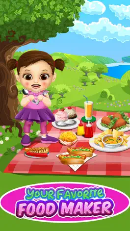 Game screenshot Crazy Food Maker Kitchen Salon - Chef Dessert Simulator & Street Cooking Games for Kids! mod apk