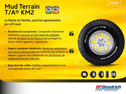 Llantas BFGoodrich screenshot 3