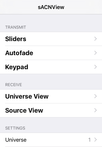 sACNView screenshot 3