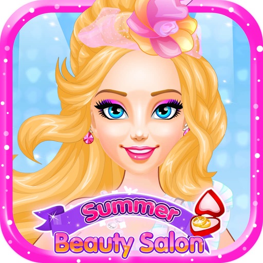 Summer Beauty Salon - Super Model Fashion Girl Free Games Icon