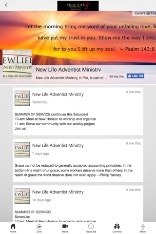 New Life Adventist Ministry screenshot 2