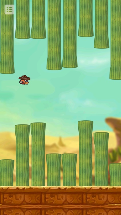 Flying Bird Desert Game