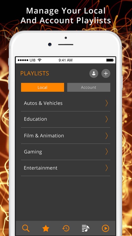 OrangeTube - Free Player & Playlist Manager for YouTube screenshot-3
