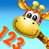 Giraffe Fun 123 - Learn To Count With Baby Animals - Fun Math Numbers Game