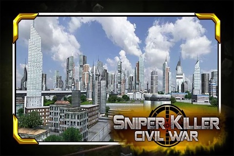 Sniper Killer Civil War Pro screenshot 4