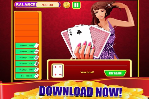 HiLo Jackpot screenshot 3