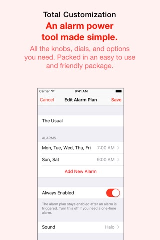 Alarmplan – Alarm Clock for Human Workflows screenshot 4