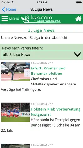 Game screenshot 3-liga.com apk