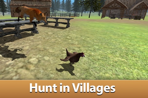 Wild Fox Survival Simulator 3D screenshot 3