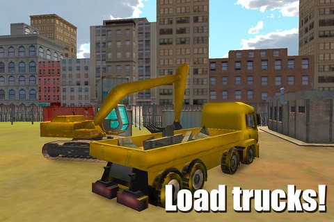 Heavy Excavator Driver Simulator 3D Free screenshot 3