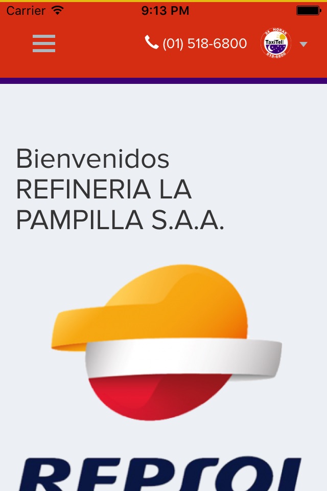 Taxitel Empresas screenshot 2