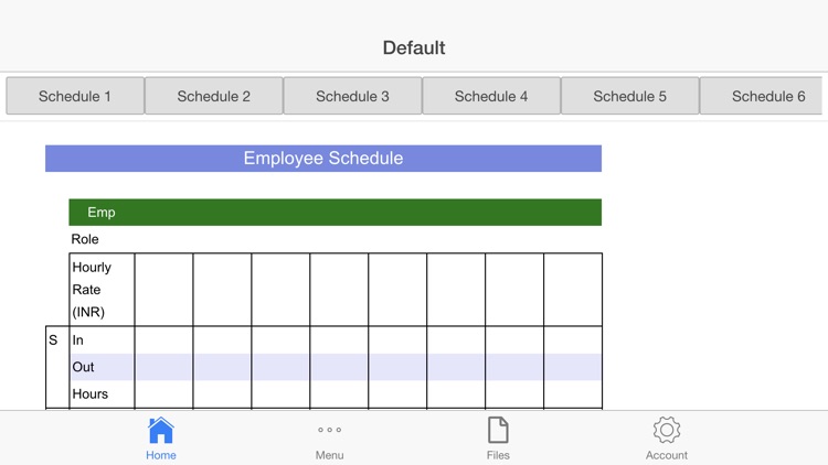 Employee Schedule Pro