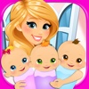 My Newborn Baby Triplets - Kids Pregnancy & Hospital Maternity Games