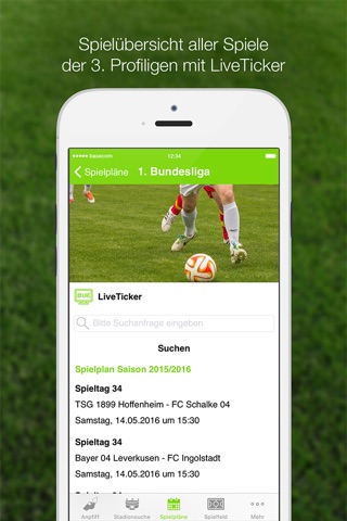Stadion to go - Die deutschen Fußball Stadien in der Tasche screenshot 2