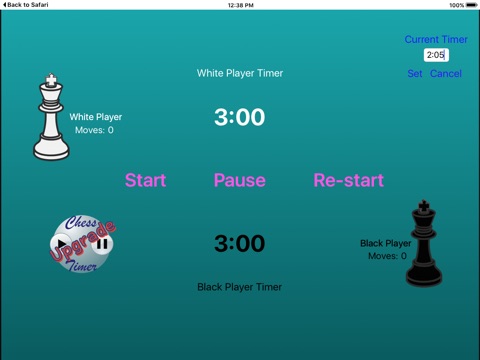 Arrpita's Chess Timer screenshot 3