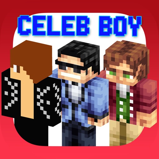 Celebrity Boy Skins for PE - Best Skin Simulator and Exporter for Minecraft Pocket Edition icon