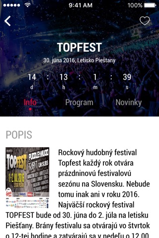 Festy - Festivalový kompas screenshot 2