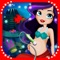 Mommy's Little Mermaid New Baby Salon Story - My Newborn Care Spa Hospital Doctor Games for Girls & Kids