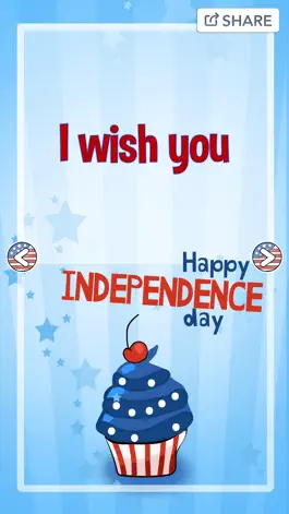 Game screenshot 4th of July Greeting Cards - Create and Write Happy Independence Day eCard.s hack